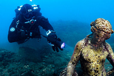 Napoli Corso Sub Scuba Diver