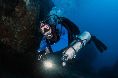 Napoli Corso sub Extended nitrox diving Baia