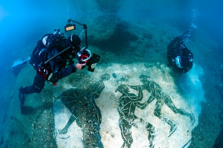 Immersione per principianti senza brevetto da Napoli - Parco archeologico sommerso baia